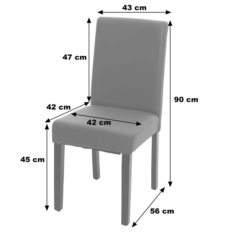Chaise de salle à manger cuisine en velours gris pieds en bois clair design moderne 04_0002310