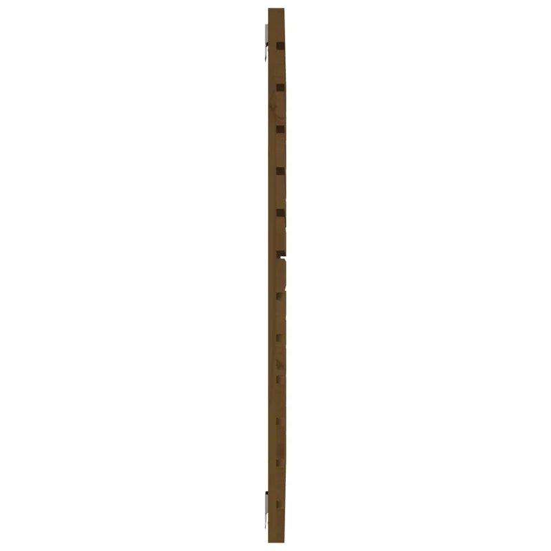 Tête de lit accessoire couchage chambre à coucher meuble murale 146 x 3 x 91,5 cm Bois massif marron clair TDL0202592