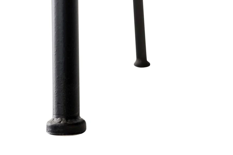 Lot de 2 tabourets de bar style industriel contemporain hauteur réglable en métal noir et assise en bois clair 10_0004019