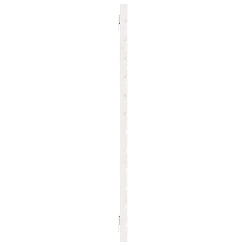 Tête de lit accessoire couchage chambre à coucher meuble murale style palette 166 x 3 x 91,5 cm bois massif blanc TDL0202704