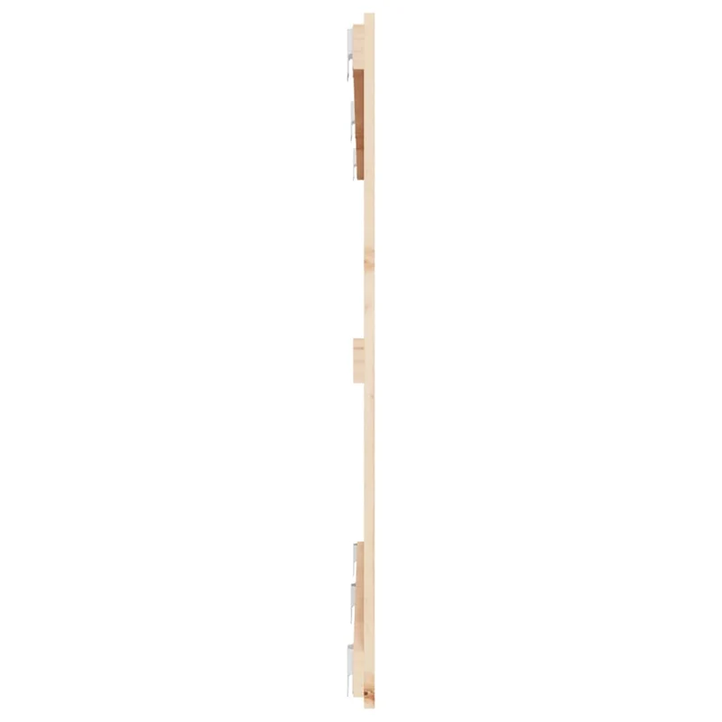 Tête de lit accessoire couchage chambre à coucher meuble murale style palette 147 x 3 x 90 cm bois massif de pin TDL0202772