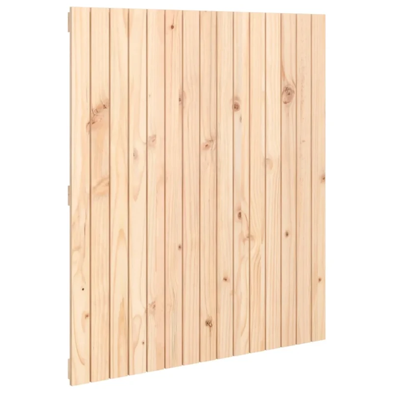 Tête de lit accessoire couchage chambre à coucher meuble murale style palette 95,5 x 3 x 110 cm bois massif de pin TDL0202745