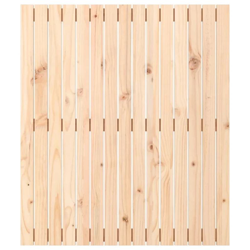 Tête de lit accessoire couchage chambre à coucher meuble murale style palette 95,5 x 3 x 110 cm bois massif de pin TDL0202745