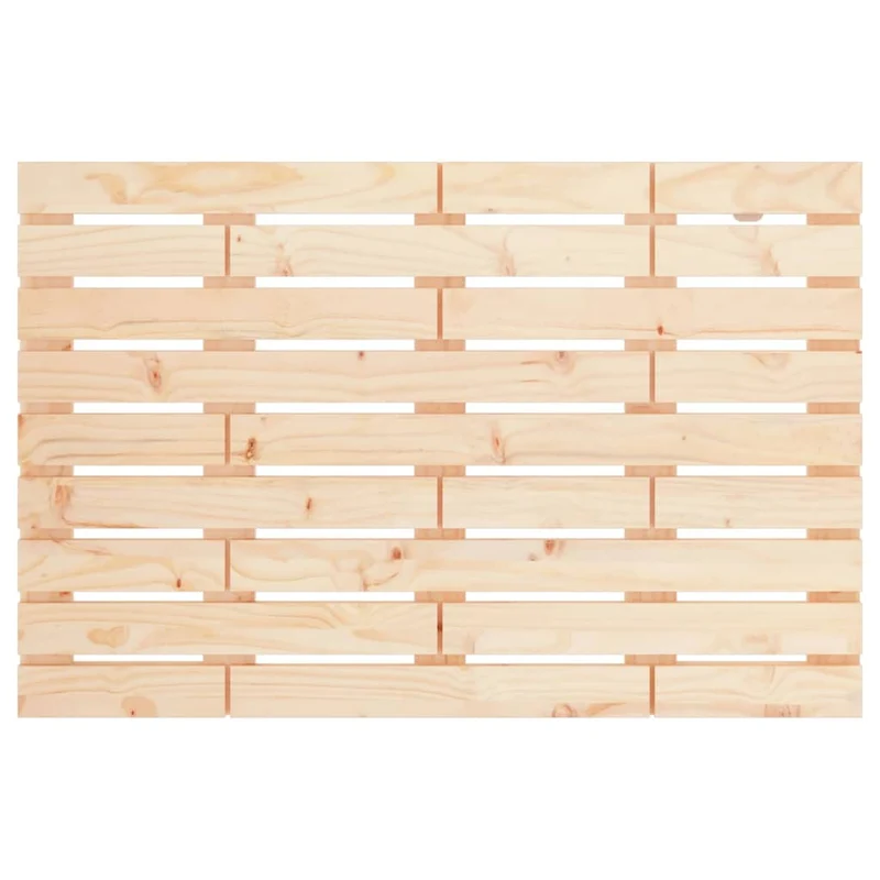 Tête de lit accessoire couchage chambre à coucher meuble murale style palette 96 x 3 x 63 cm bois massif de pin TDL0202741