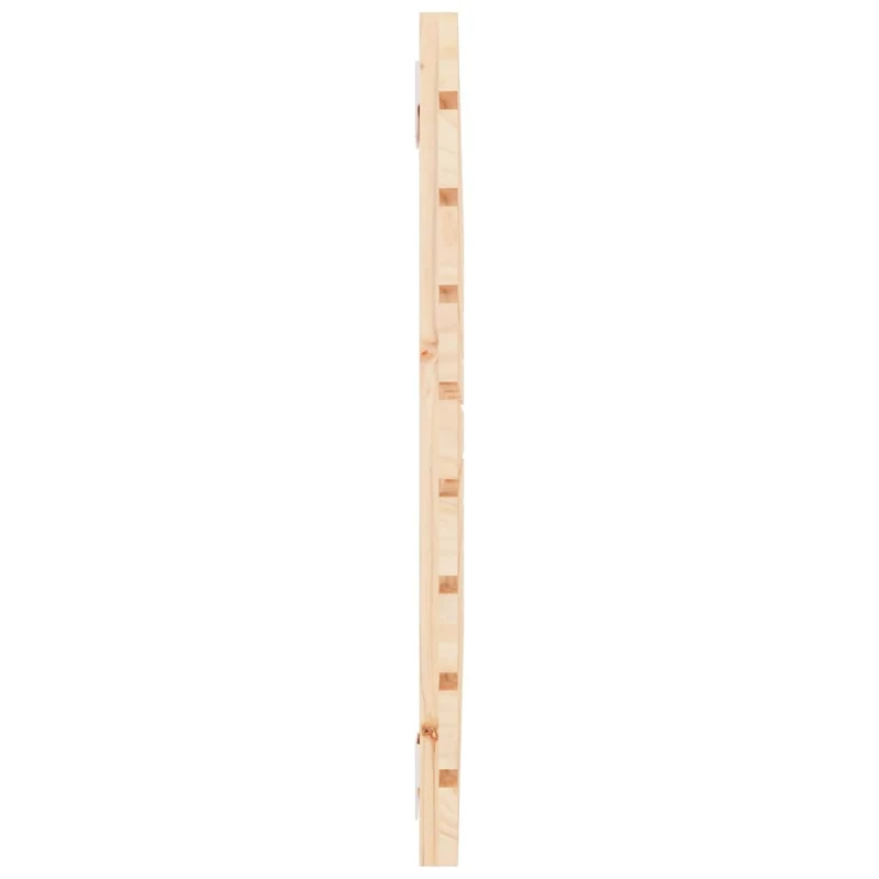 Tête de lit accessoire couchage chambre à coucher meuble murale style palette 96 x 3 x 63 cm bois massif de pin TDL0202741