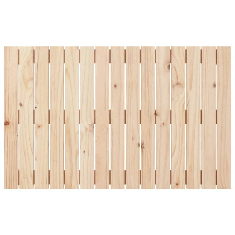 Tête de lit accessoire couchage chambre à coucher meuble murale style palette 95,5 x 3 x 60 cm bois massif de pin TDL0202744