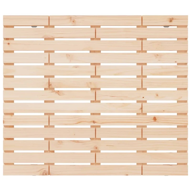 Tête de lit accessoire couchage chambre à coucher meuble murale style palette 96 x 3 x 91,5 cm bois massif de pin TDL0202740