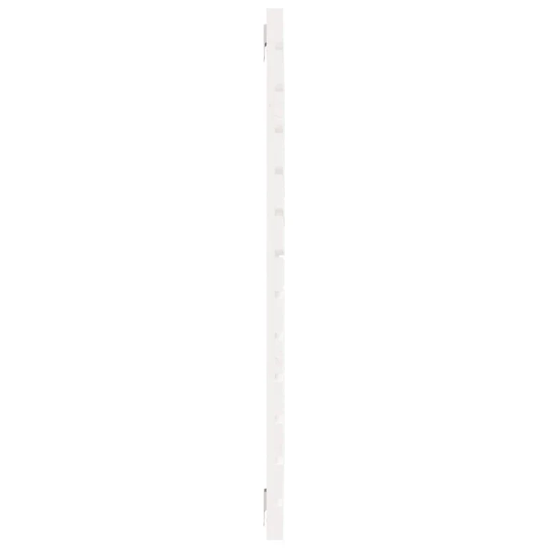 Tête de lit accessoire couchage chambre à coucher meuble murale style palette 146 x 3 x 91,5 cm bois massif blanc TDL0202718