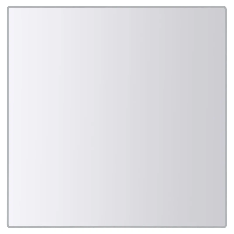 Set de 48 carreaux de miroir carré verre avec bandes adhésives DEC022835
