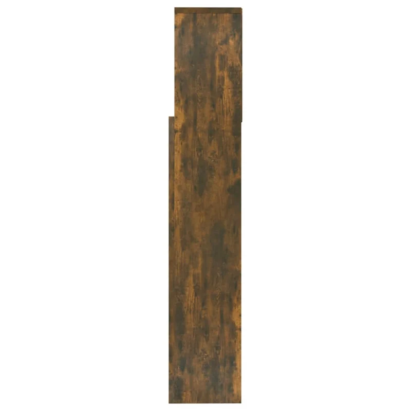 Tête de lit avec rangement accessoire de lit table de chevet étagère 160 x 19 x 103,5 cm MDF marron TDL0200075