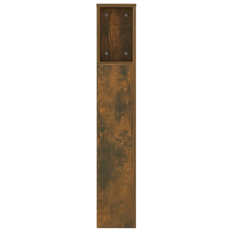 Tête de lit avec rangement accessoire de lit table de chevet étagère 140 x 18,5 x 104,5 cm MDF marron TDL0200078
