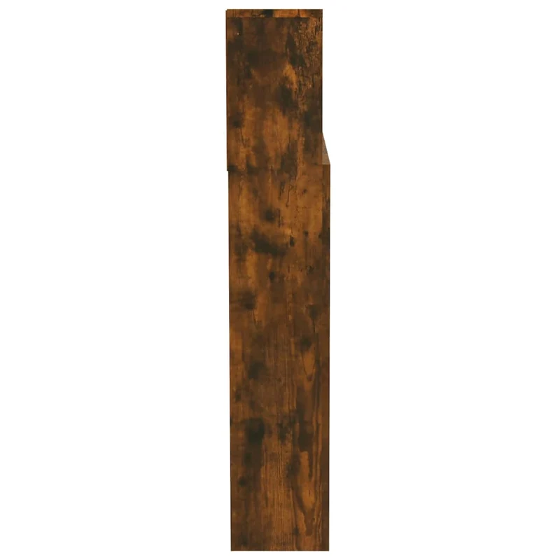Tête de lit avec rangement accessoire de lit table de chevet étagère 200 x 19 x 103,5 cm MDF marron TDL0200071