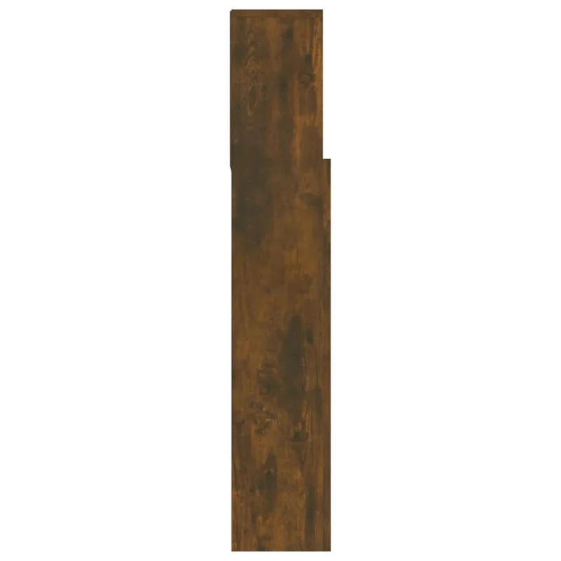 Tête de lit avec rangement accessoire de lit table de chevet étagère 180 x 19 x 103,5 cm MDF marron TDL0200073