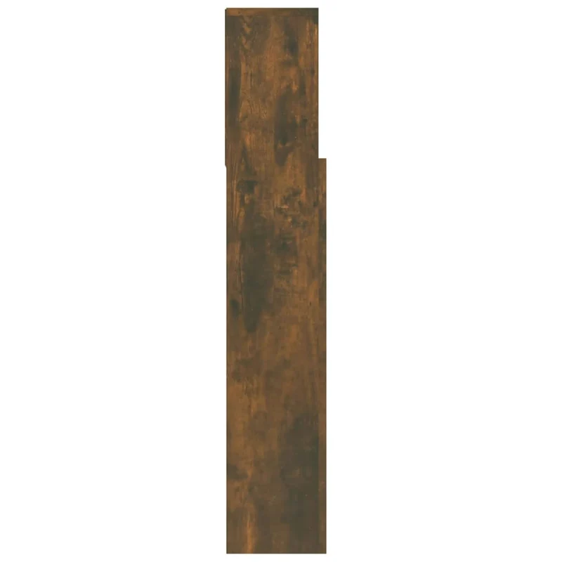 Tête de lit avec rangement accessoire de lit table de chevet étagère 100 x 19 x 103,5 cm MDF marron TDL0200081