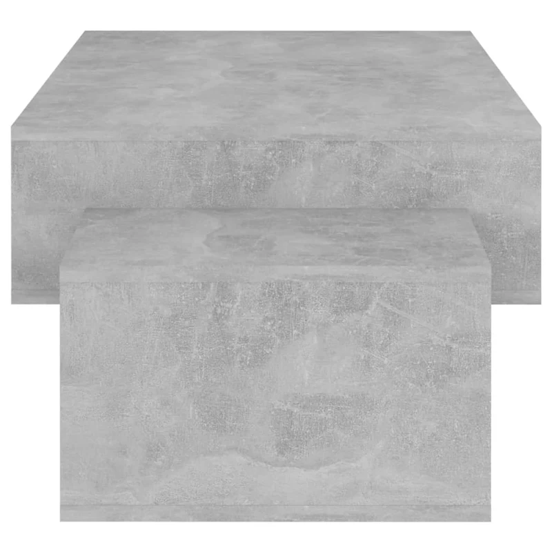 Table basse design moderne et contemporaine 105 x 55 x 32 cm bois d’ingénierie gris DEC039274