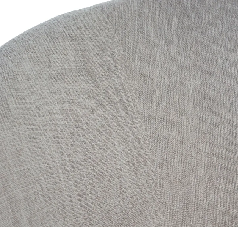 Chaise de salle à manger cuisine design rétro scandinave en tissu crème-gris pieds bois clair 04_0002377