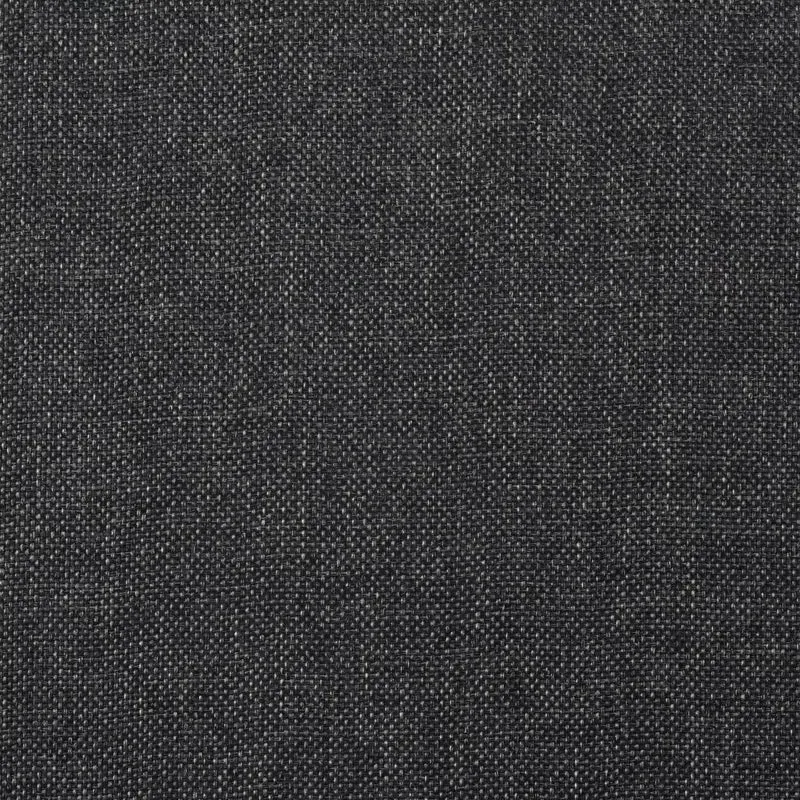 Lot de 4 chaises de salle à manger cuisine dossier capitonné tissu gris foncé CDS021546