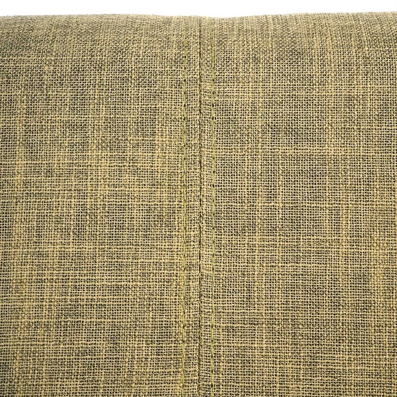 Chaise de salle à manger bureau visiteur sans roulette design rétro en tissu vert clair pied en métal 04_0002153