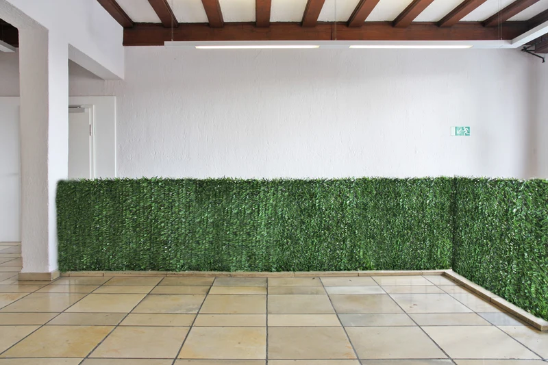 Brise-vue pour balcon revêtement de protection contre le vent pour balcon clôture de terrasse 500x100cm haie en hêtre 04_0001079
