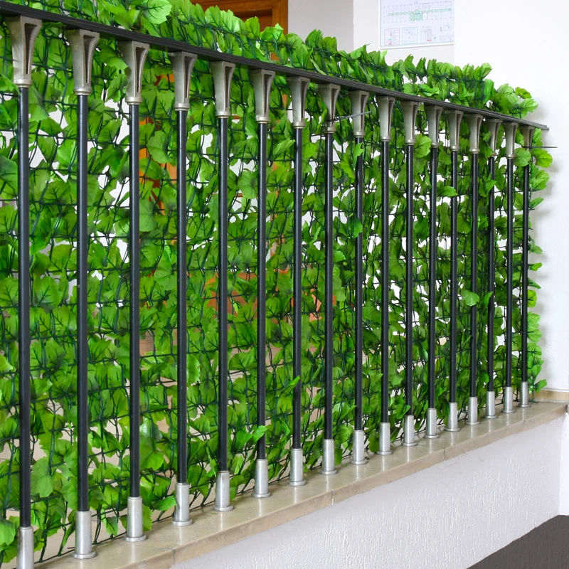 Brise-vue pour balcon revêtement de protection contre le vent pour balcon clôture de terrasse 500x100cm feuille 04_0001078