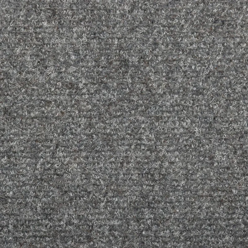 Tapis d'escalier 15 pièces Tissu aiguilleté 65x25 cm Gris clair DEC023807