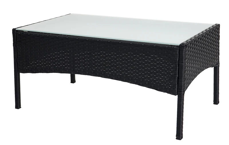 2-1-1 Salon de jardin Garnir Halden, Assis Chambre Lounge Set Sofa ~ Anthracite, Coussin Anthracite 04_0000055