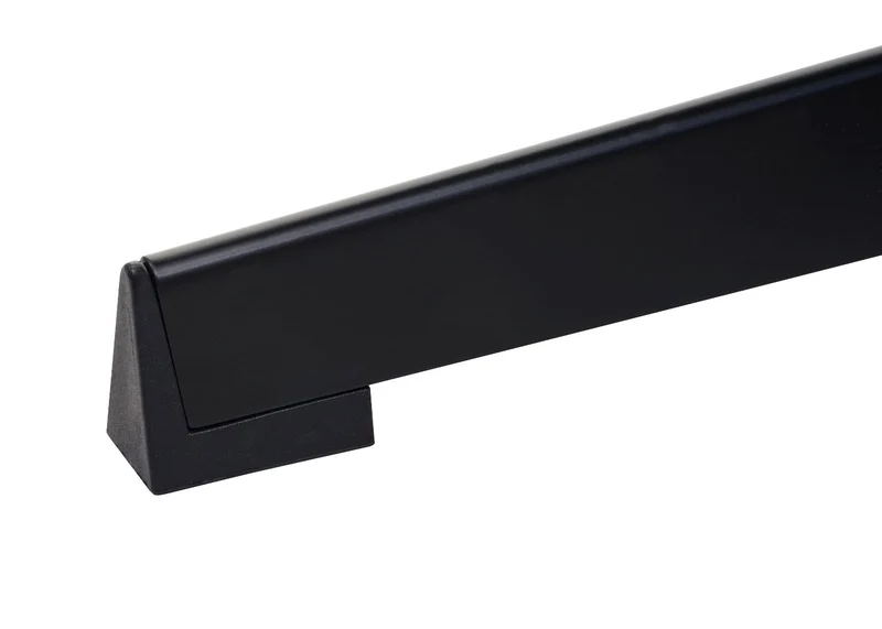 Chaise de salle à manger bureau réglable en hauteur en synthétique crème pieds acier noir 04_0003409