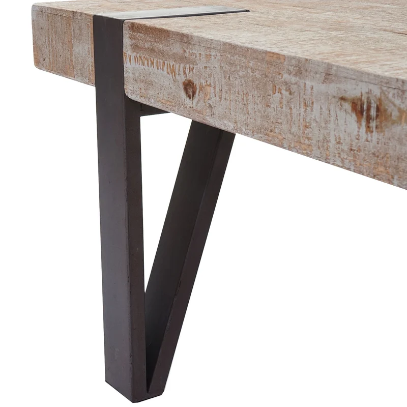 Table basse table de salon en bois de sapin massif rustique certifié FSC 40x120x60cm 04_0005006