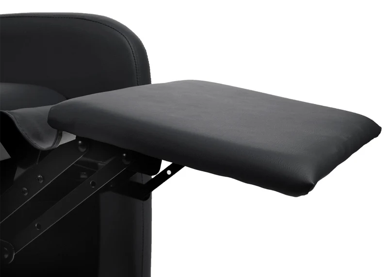 Fauteuil TV relax synthétique pliable 99x70x75cm synthétique noir 04_0002005