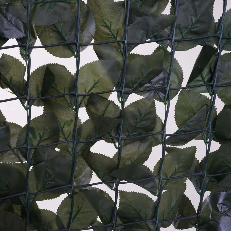 Brise-vue pour balcon pare-vue haie revêtement de protection contre le vent pour clôture de terrasse 300x100cm vert foncé 04_0001085