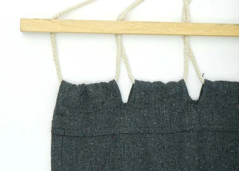 Hamac balançoire suspendue jusqu'à 200kg avec toile pour protection solaire cadre en bois 420cm 2 personnes blanc gris 04_0003392