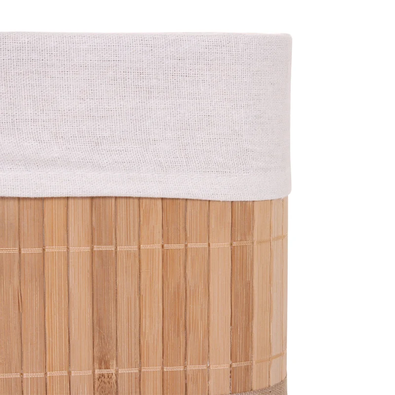 Lot de 3 paniers de rangement salle de bain en bamboo couleurs naturelles 04_0002998