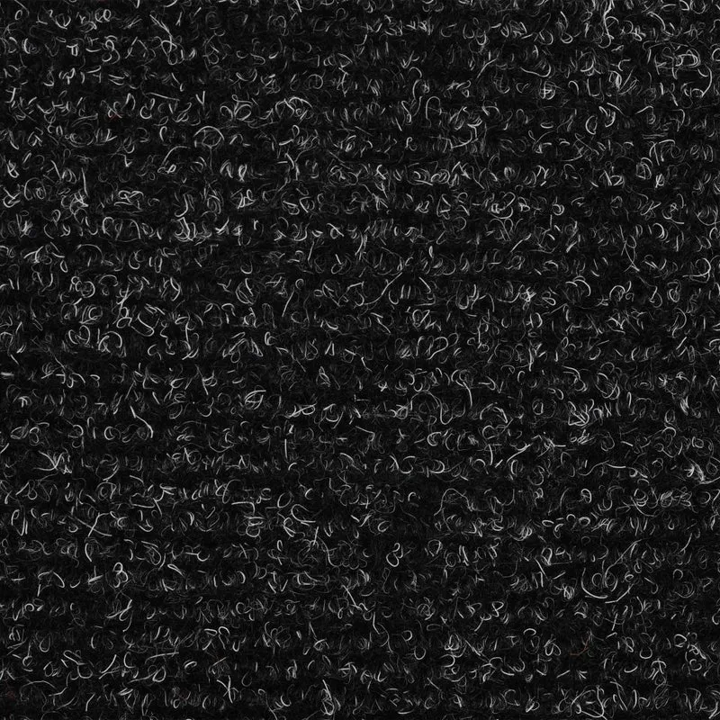 Tapis d'escalier auto-adhésif 15 pièces 54 x 16 x 4 cm Gris foncé DEC023305