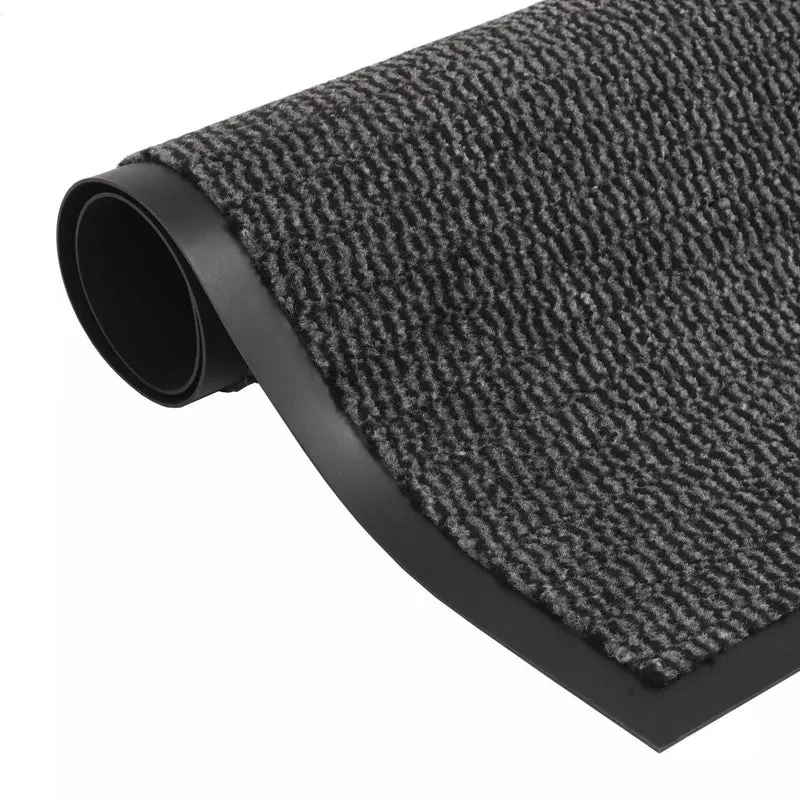 Paillasson rectangulaire 40 x 60 cm Anthracite DEC023089