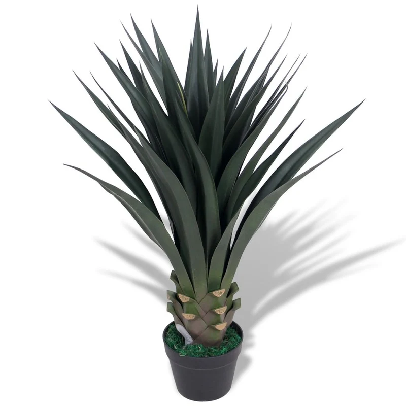 Plante artificielle avec pot yucca 90 cm vert DEC021910
