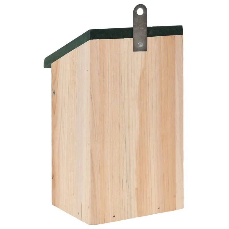 Nichoir oiseaux pour extérieur 4 pièces en bois 12x12x22 cm DEC020829
