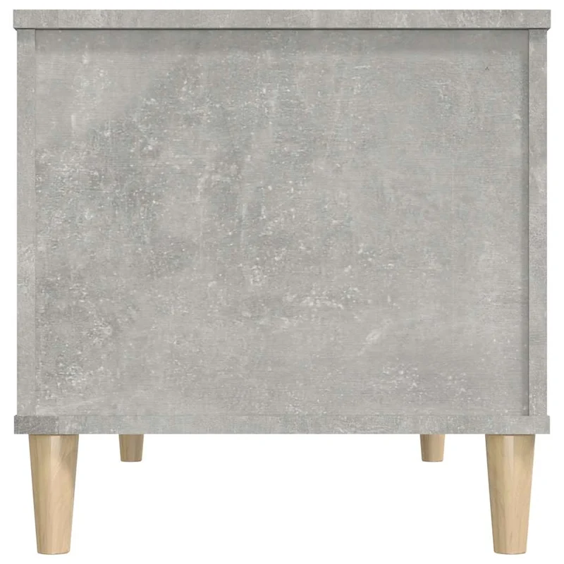 Table basse avec plateau relevable design moderne et contemporaine 90 x 44,5 x 45 cm bois d'ingénierie gris DEC039354
