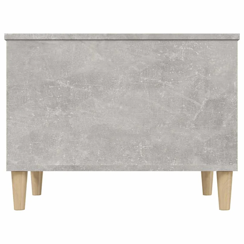 Table basse avec plateau relevable design moderne et contemporain 60 x 44,5 x 45 cm bois d'ingénierie gris DEC039317