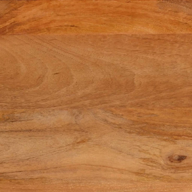 Table basse design moderne et contemporaine et 100 x 54 x 40 cm bois massif de manguier MDF et fer DEC039447