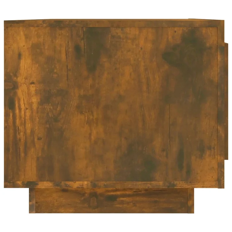 Table basse design moderne et contemporaine 102 x 50 x 45 cm bois d'ingénierie marron vieilli DEC038374