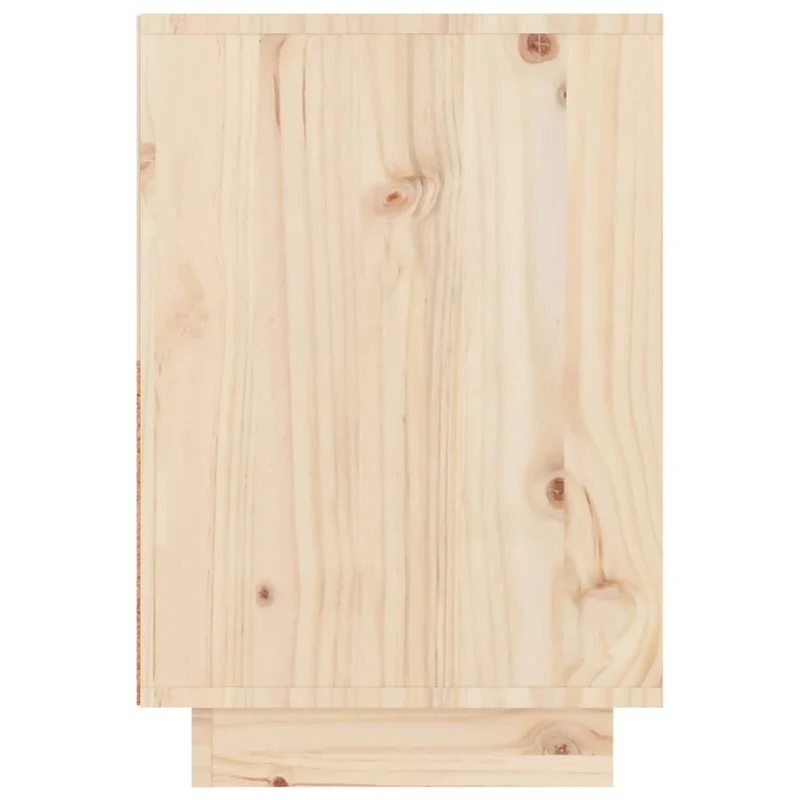 Lot de 2 tables de chevet avec tiroir et compartiment 60 x 34 x 51 cm bois de pin non traité DEC035335