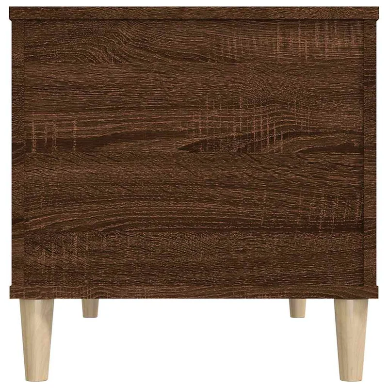 Table basse avec dessus relevable design moderne et contemporaine 90 x 44,5 x 45 cm bois d'ingénierie marron DEC038773