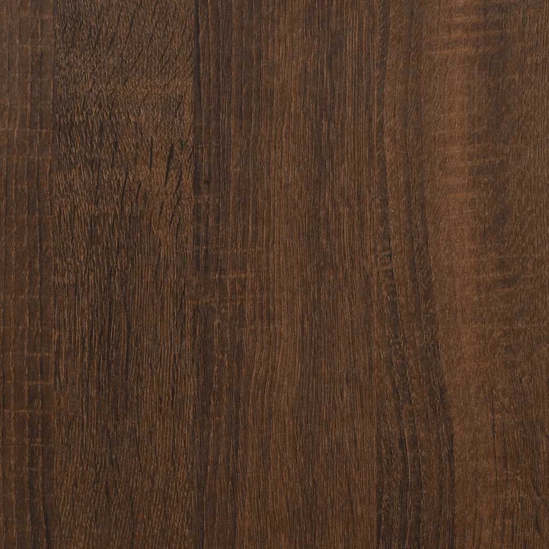 Table basse avec plateau relevable style contemporain 90 x 44,5 x 45 cm bois d'ingénierie marron et métal DEC038777