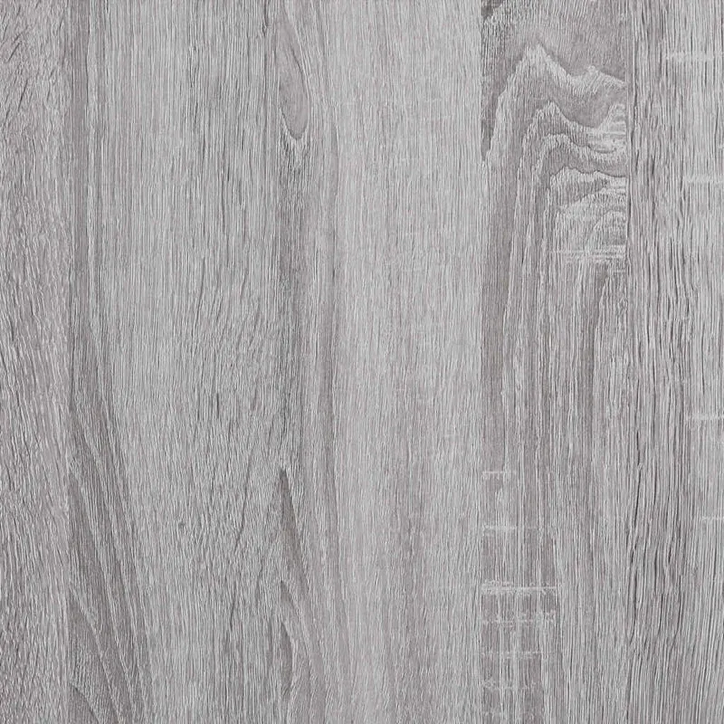 Table basse design moderne et contemporaine 100 x 49,5 x 31 cm bois d'ingénierie gris DEC039931