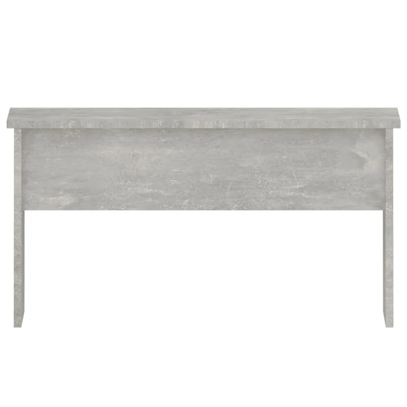 Table basse plateau relevable design moderne et contemporaine 80 x 50,5 x 41,5 cm bois d'ingénierie gris DEC039338