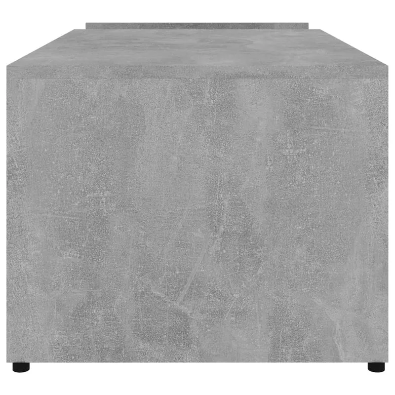 Table basse design moderne et contemporaine 90 x 45 x 35 cm bois d’ingénierie gris DEC039358