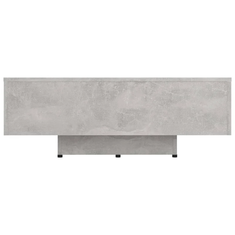 Table basse design moderne et contemporaine 85 x 55 x 31 cm bois d'ingénierie gris DEC039351