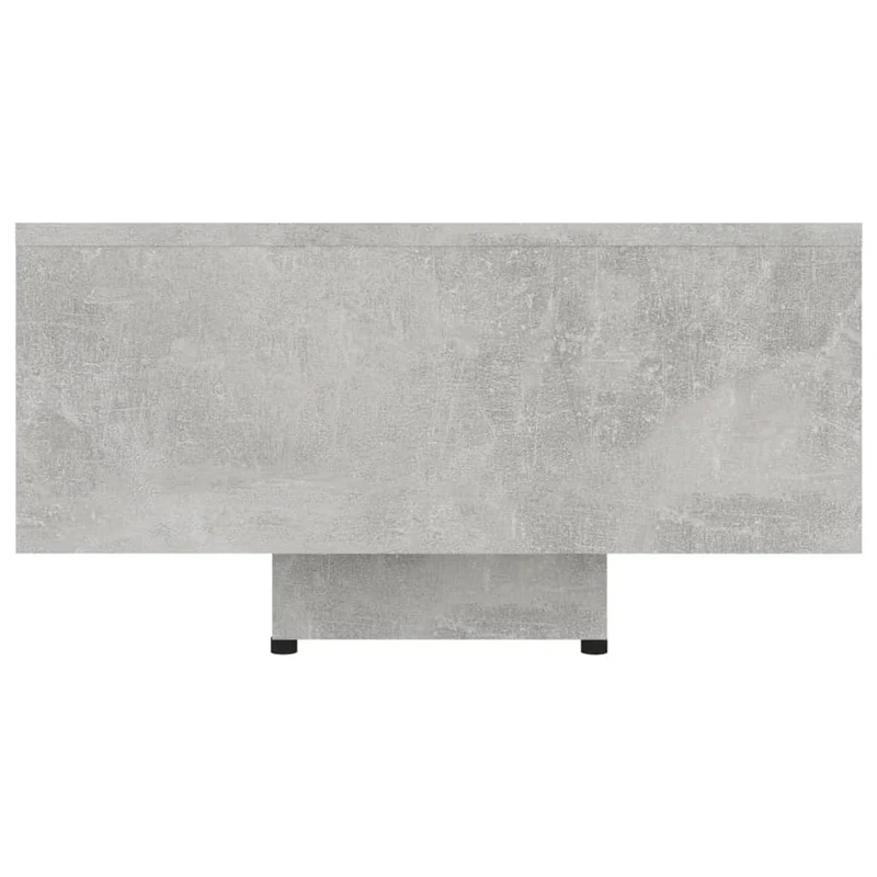 Table basse design moderne et contemporaine 85 x 55 x 31 cm bois d'ingénierie gris DEC039351