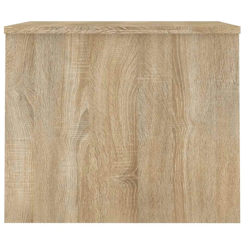 Table basse plateau relevable design moderne et contemporaine 80 x 50,5 x 41,5 cm bois d'ingénierie couleur chêne DEC038995