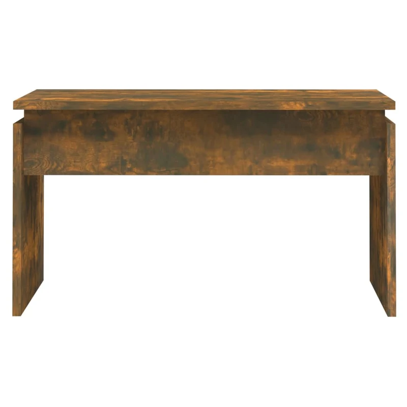 Table basse design moderne et contemporaine 68 x 50 x 38 cm bois d'ingénierie marron DEC038461